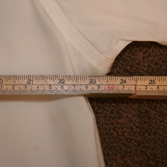 White 100% Pin Point Oxford Shirt - Picture 6 of 6